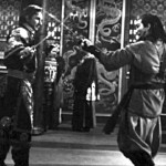 Marco Polo y Tegana luchan en "Assassin at Peking"