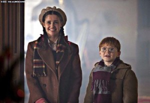 Doctor Who foto promocional de El Doctor, la viuda y el armario, especial navidad 2011