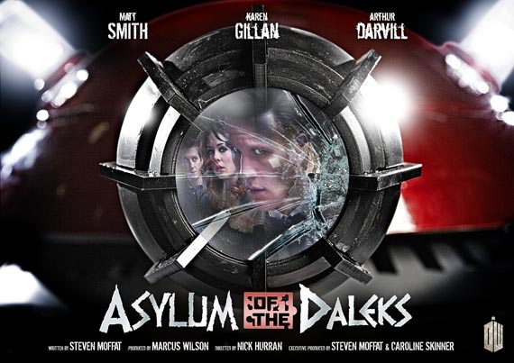 poster promocional de Asylum of the Daleks