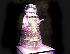 Dalek de cristal en Revelation of the Daleks (La Revelación de los Daleks)