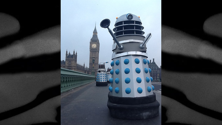 Daleks en Londres en el 2013 para An Adventure in Space and Time