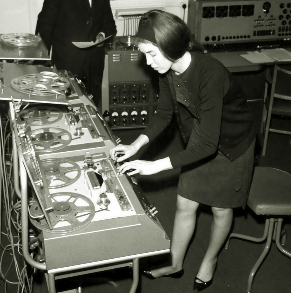 Delia Derbyshire en la Radiophonic Workshop