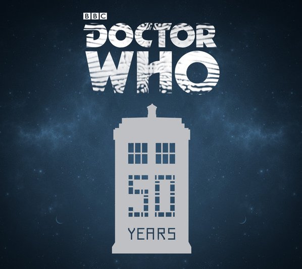 logo 50 aniversario Doctor Who