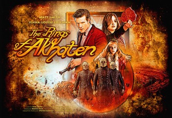 Poster promocional Doctor Who The rings of Akhaten