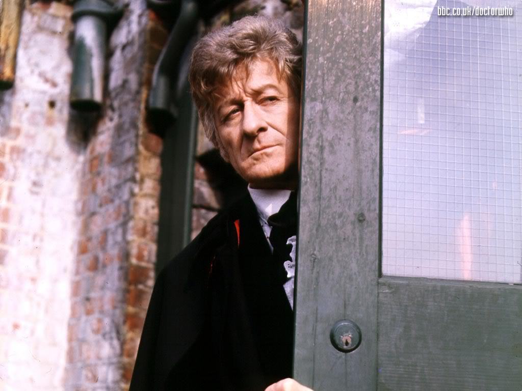 Jon Pertwee como el Tercer Doctor