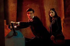 Foto promocional doctor Who the Rings of Akhaten
