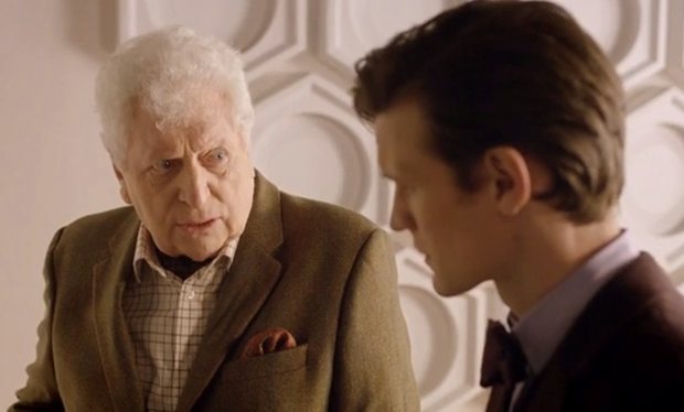 day of the doctor-doctor who 50-Tom Baker y Matt Smith