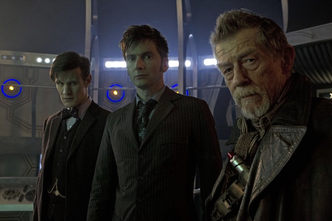 los tres doctores -day of the doctor-doctor who 50 aniversario