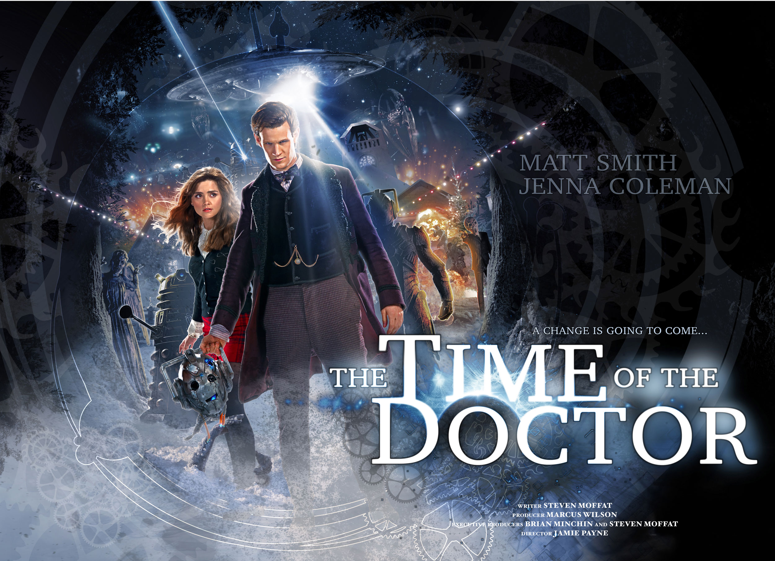 poster promocional doctor who - the time of the doctor 3