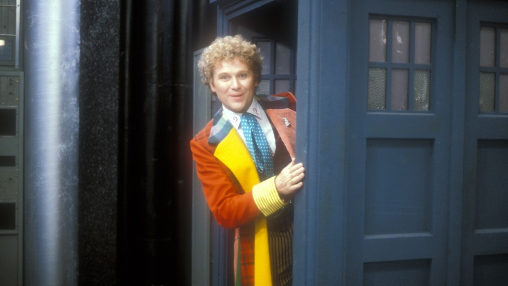 Colin Baker como el Sexto Doctor